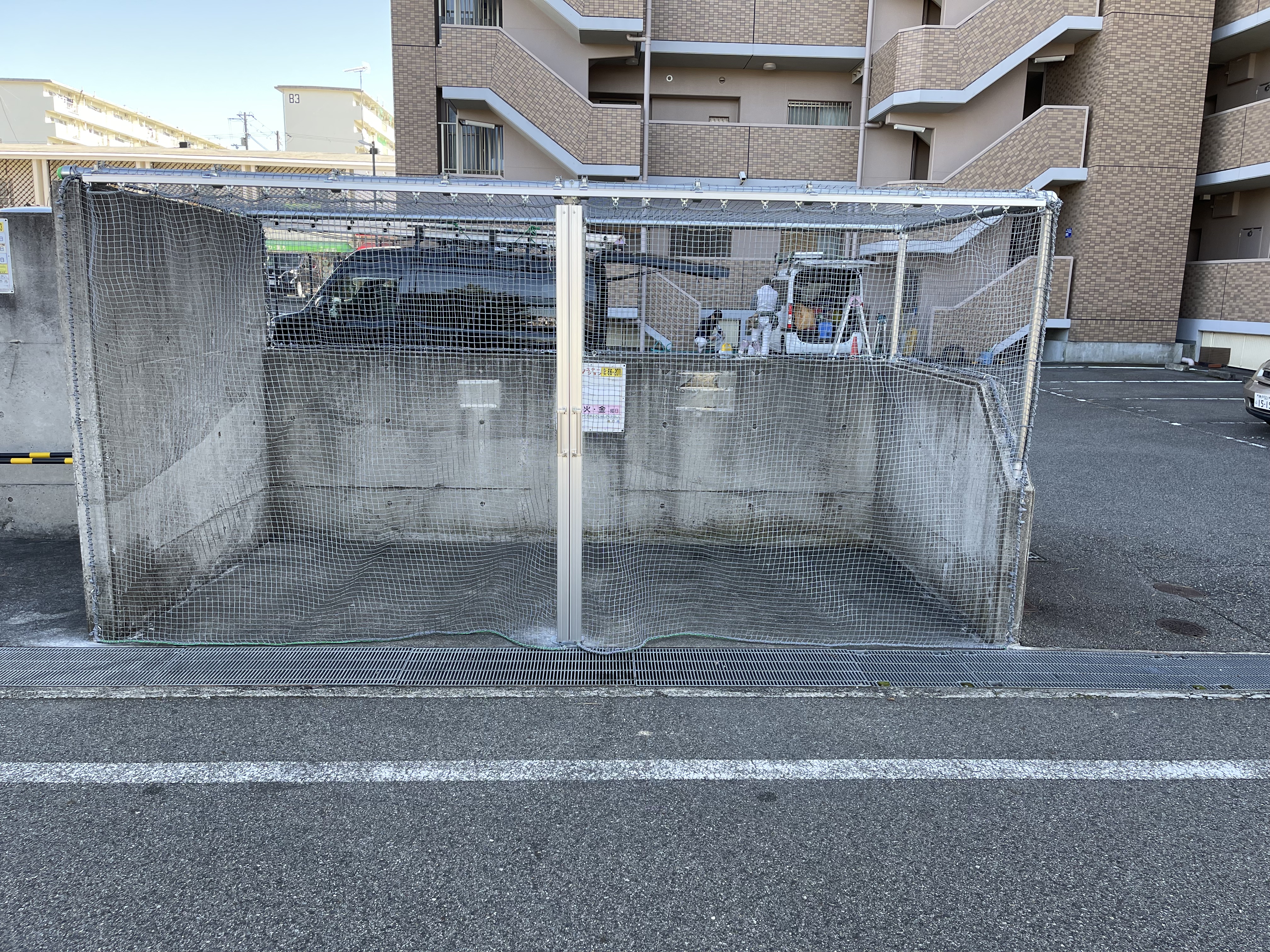 ゴミ置き場ネット